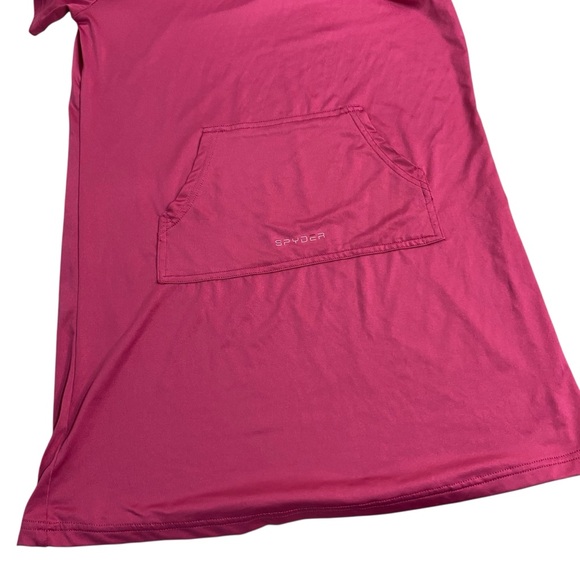 Spyder Kids Swimwear 2-Piece Set One Piece Swimsuit Coverup Orange Pink Size 12 - Picture 12 of 17